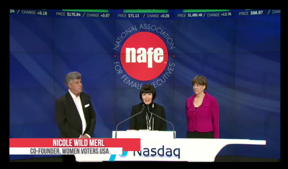 NAFE & Women Voters USA at NASDAQ